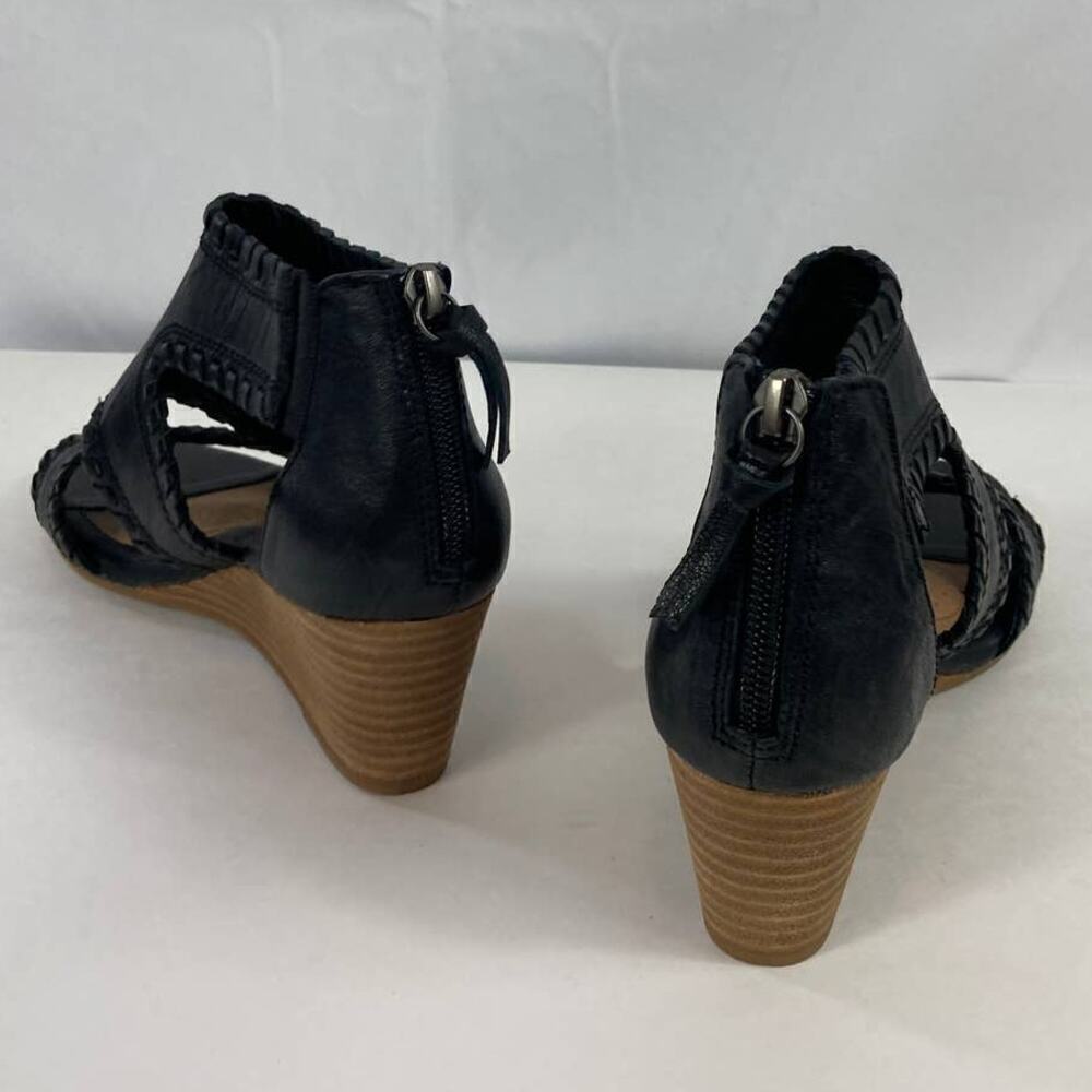 Sofft Womens Madison Wedges Black Size 6.5 - Picture 3 of 5